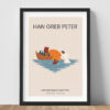 HgP in setting Plakat - Han greb Peter