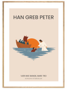 Plakat - Han greb Peter