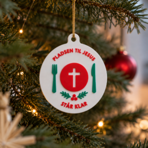 Juleophæng – Pladsen til Jesus står klar