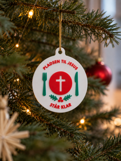 Juleophæng – Pladsen til Jesus står klar